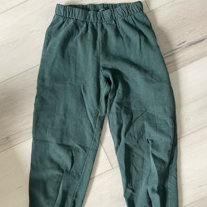 Dark green brandy sweats